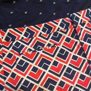 Gap Geometric Pink and Blue Shorts